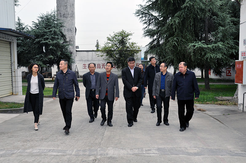 四川省核工業(yè)地質(zhì)局局長(zhǎng)劉健同志到我公司調(diào)研